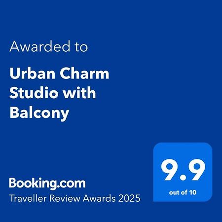 Urban Charm Studio With Balcony Tirana Buitenkant foto
